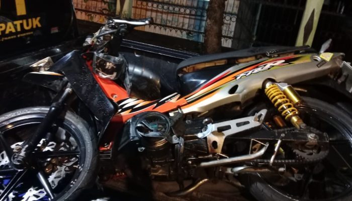 Kecelakaan di Patuk Gunungkidul, Pemotor Selamat dari Maut