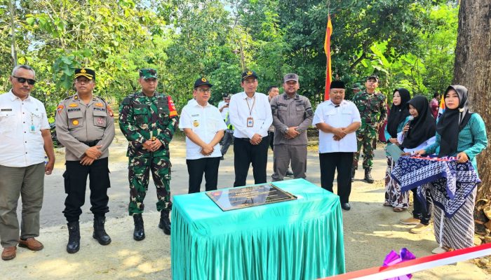 Program TMMD di Gunungkidul Berhasil, Wakil Bupati Minta Anggaran Ditambah