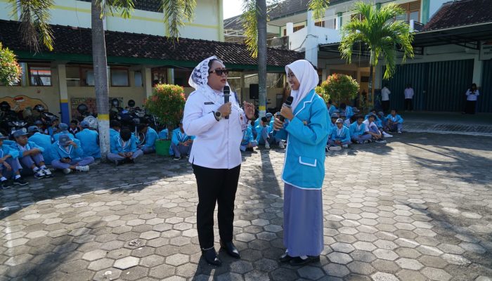 Bupati Gunungkidul Berpesan kepada Siswa SMK Muhammadiyah Karangmojo untuk Tolak Narkoba