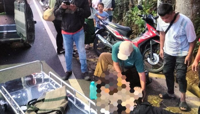 Dua Sepeda Motor Terlibat Laka Lantas di Jalan Jogja-Wonosari KM 18