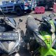 Putar Balik Tanpa Peringatan, Dua Pengendara Motor Terluka