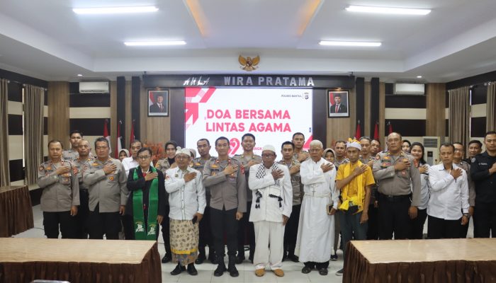 Tokoh Lintas Agama Berdoa untuk Kesuksesan Polri dalam Melayani Masyarakat
