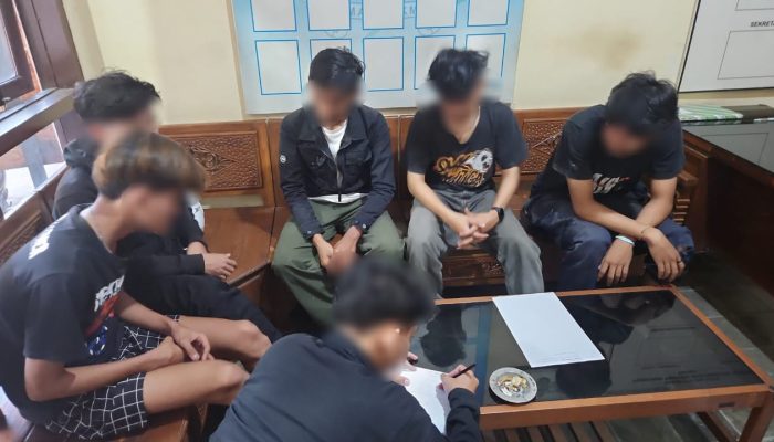 Tawuran di Bantul Digagalkan, 6 Pelajar Diamankan Polisi