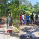 Kodim 0730/Gunungkidul Bersama Warga Laksanakan Pra TMMD Sengkuyung Tahap III di Kalurahan Nglegi