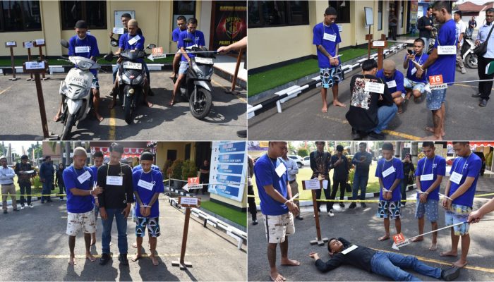 Korban Pengeroyokan di Bantul Meninggal, 4 Tersangka Jalani Rekonstruksi