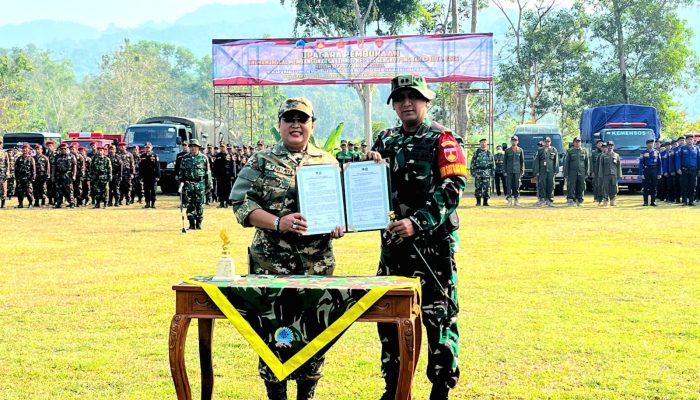TMMD ke-125 di Gunungkidul Resmi Dibuka, Bupati: Ini Wujud Komitmen TNI dalam Pembangunan