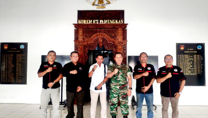 Jajaran DPP FKJR Silaturahmi dengan Danrem 072/Pamungkas, Perkuat Sinergi dan Harapkan Kerjasama Lebih Erat
