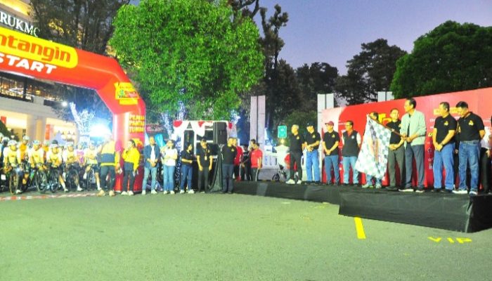 Ribuan Peserta Ikuti Tour de Ambarukmo 2025, Danrem 072/Pamungkas Turut Hadir