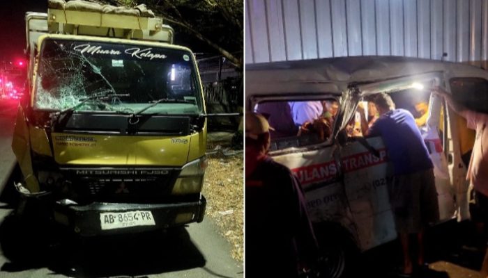 Sopir Truk Ambil Haluan Terlalu ke Kanan, Tabrakan dengan Ambulans Tak Terhindarkan