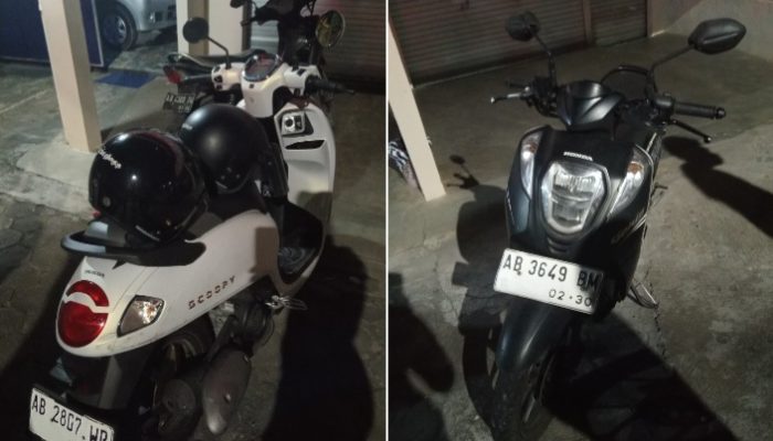 Dua Sepeda Motor Terlibat Kecelakaan di Simpang Empat Selang