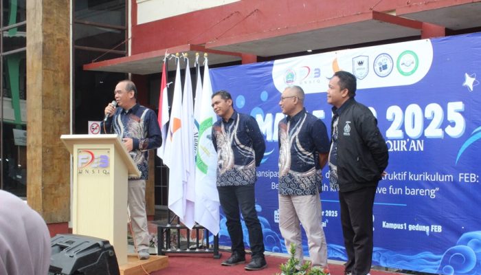 “Belajar Tanpa Batas Berkarya untuk Bangsa” PKKMB Fakultas Ekonomi dan Bisnis Universitas Sains Al-Qur’an Jawa Tengah di Wonosobo Tahun 2025
