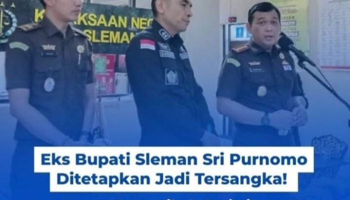 Eks Bupati Sleman SP Resmi Tersangka Korupsi Dana Hibah Pariwisata, Negara Rugi Rp10,9 Miliar
