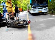 Tak Sempat Menghindar, Warga Piyaman Tabrak Truk Mogok di Jalur Wonosari-Yogyakarta