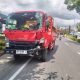 Rush Hantam Truk Pengangkut Gas di Pengasih, Sopir Alami Luka di Dahi