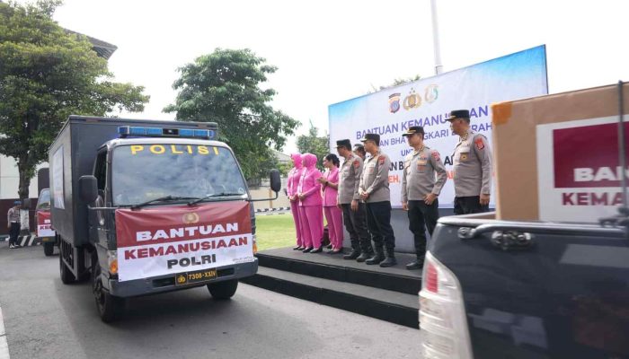 Polda DIY Berangkatkan Armada Bantuan untuk Korban Bencana, Kapolda: Kami Selalu Hadir