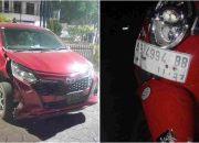 Pemotor Zig-Zag Tabrak Mobil di Imogiri Barat, Dua Orang Terluka