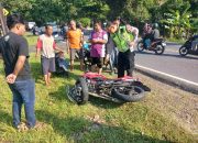 Motor Senggol Truk, Dua Pengendara Terlibat Kecelakaan di Patuk