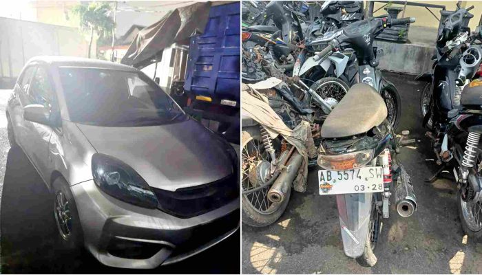 Motor dan Mobil Bertabrakan di Simpang Amigo, Satu Korban Luka Parah