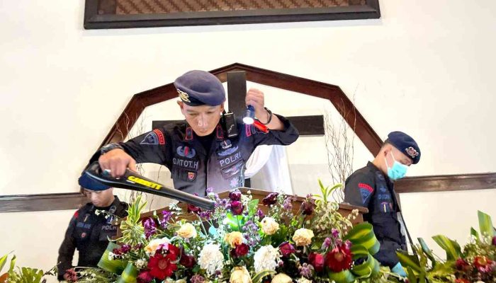 Jelang Natal 2025, Polda DIY Sterilisasi 40 Gereja di Yogyakarta