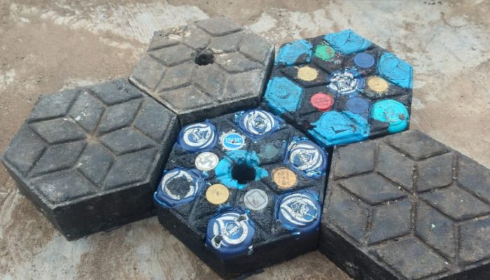 Daur Ulang Sampah Plastik Menjadi Paving Block di Yogyakarta