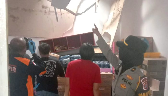 ATM di Alfamart Tepus Dibobol, Plafon Dijebol Pelaku, Kerugian Tembus Rp150 Juta