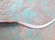 Petugas Kebersihan Temukan Clurit Sepanjang Satu Meter di Taman Sudirman Yogyakarta