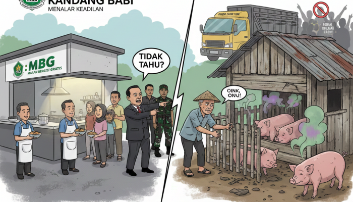 Dapur MBG vs Kandang Babi di Sragen