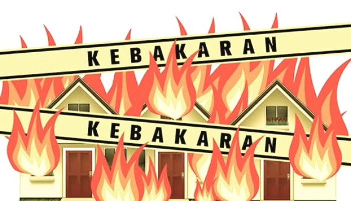 Gudang Kayu Terbakar Dini Hari, Diduga Akibat Oven Bocor