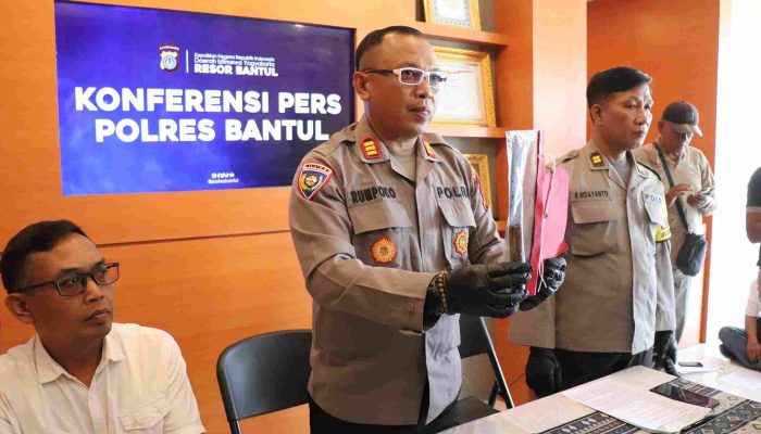 Dua Pelaku Begal Motor di Pundong Bantul Ditangkap, Korban Ditendang dan Diancam Pisau