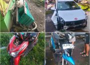Pesepeda Tewas Ditabrak Toyota Agya di Jalan Samas, Dua Pemotor Ikut Jadi Korban