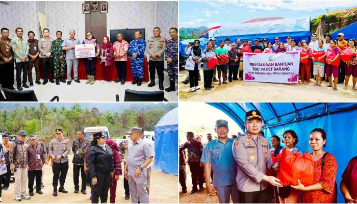 Gunungkidul Peduli Sumatera, Kapolres Pastikan Bantuan Tepat Sasaran di Lokasi Bencana