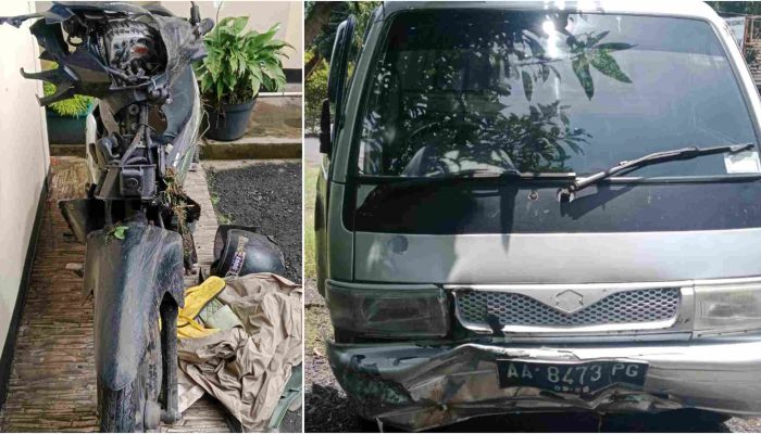 Nahas! Pelajar 16 Tahun Patah Kaki Usai Motor Terjatuh dan Ditabrak Mobil di Patuk