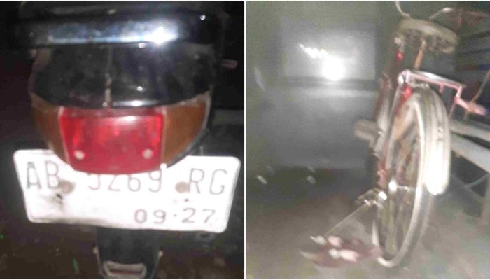 Tabrak Sepeda Ontel di Pandak Bantul, Pemotor 23 Tahun Luka-Luka, Kakek 72 Tahun Patah Tulang