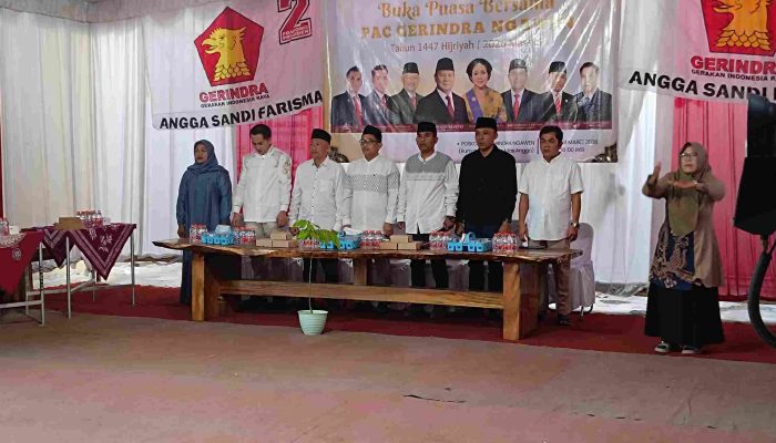 Dihadiri Pimpinan DPC hingga Anggota DPRD, PAC Gerindra Ngawen Gelar Buka Bersama