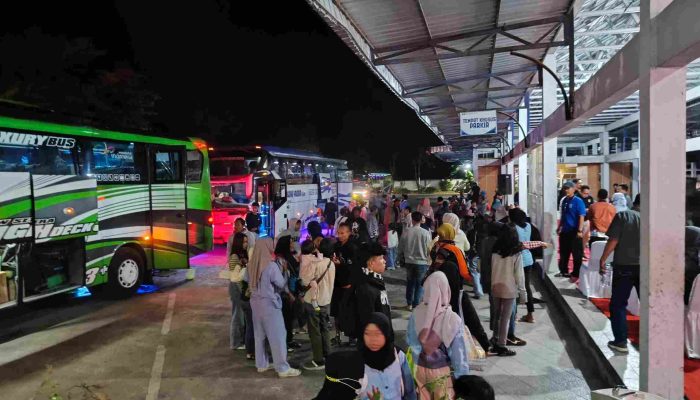 1.570 Pemudik dari Jabodetabek Tiba di Gunungkidul, Difasilitasi 31 Bus Mudik Bareng IKG