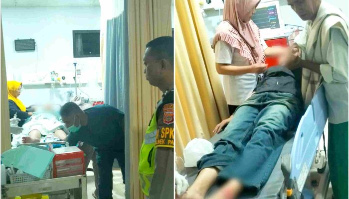 Minim Penerangan, Dua Motor Adu Banteng di Paliyan, Pengendara Terluka