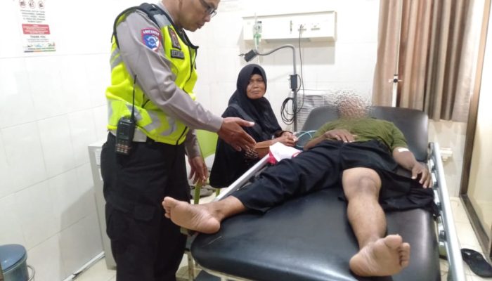 Rem Mendadak di Tanjakan Patuk, Supra Fit Ditabrak Verza dari Belakang