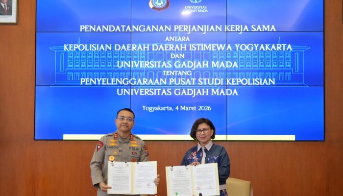 Polda DIY dan UGM Dirikan Pusat Studi Kepolisian, Jawab Tantangan Kamtibmas Era Digital