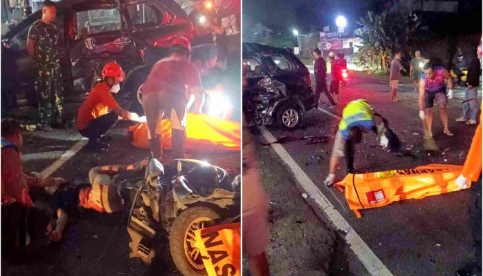 Kecelakaan Maut di Sedayu, Dua Motor Hantam Avanza, 3 Nyawa Melayang