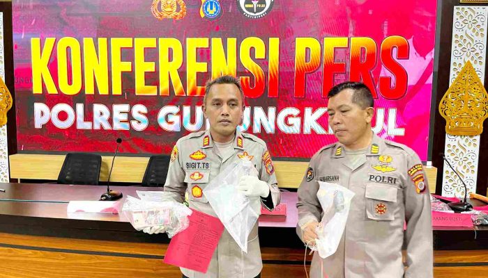 Dua Pelaku Pembobolan Toko di Saptosari Ditangkap, Polisi Ungkap Aksi di Sejumlah TKP