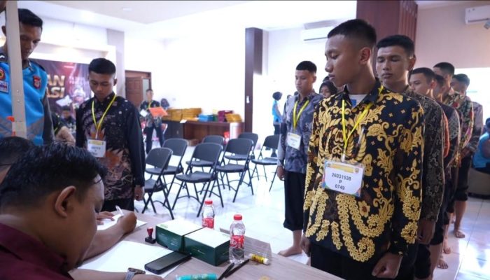 Animo Tinggi! 1.407 Peserta Ikut Seleksi Anggota Polri 2026 di DIY