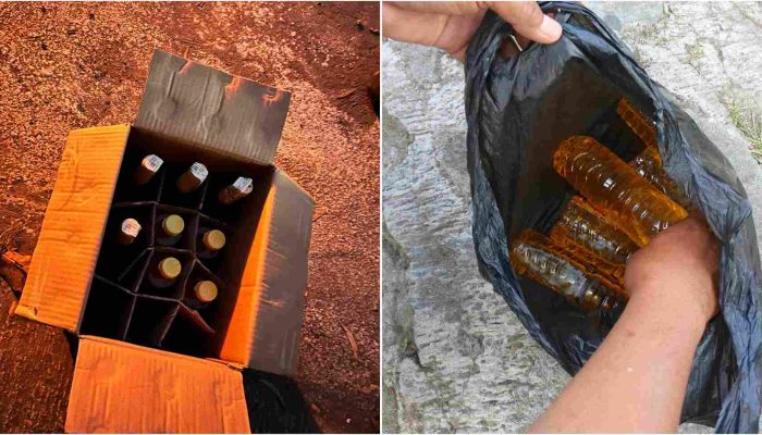 Operasi di Sewon, Polisi Sita Belasan Botol Miras dan Amankan Dua Pelaku