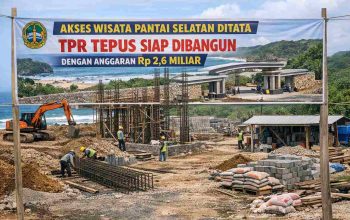 Akses Wisata Pantai Selatan Ditata, TPR Tepus Siap Dibangun dengan Anggaran Rp2,6 Miliar