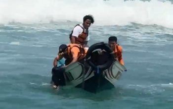 Ibu dan Anak Terseret Ombak di Pantai Sundak, Nyaris Hilang di Jalur Rip Current