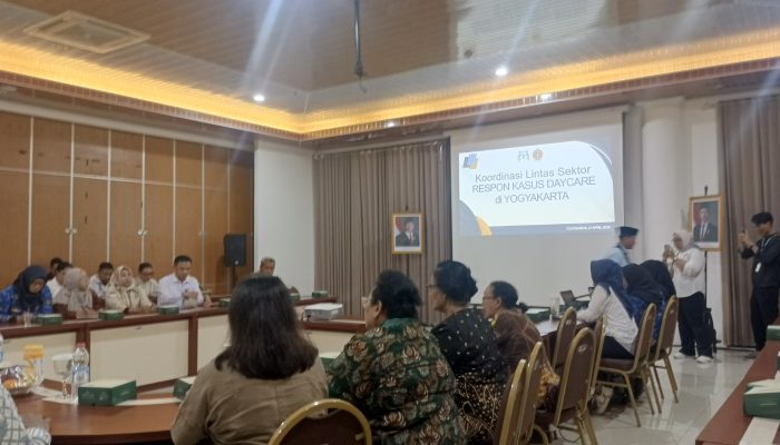 Rapat Koordinasi Terbatas Mendadak Digelar, Sikapi  Kekerasan Massal pada Anak di Daycare Yogyakarta