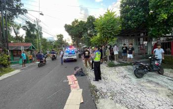 Senggolan Dua Sepeda Motor di Bangunjiwo, Satu Pengendara Meninggal Dunia