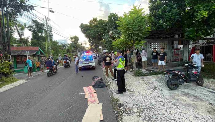 Senggolan Dua Sepeda Motor di Bangunjiwo, Satu Pengendara Meninggal Dunia