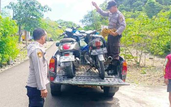Kecelakaan di Pertigaan Wuni Tepus, Pengendara Shogun Meninggal Dunia