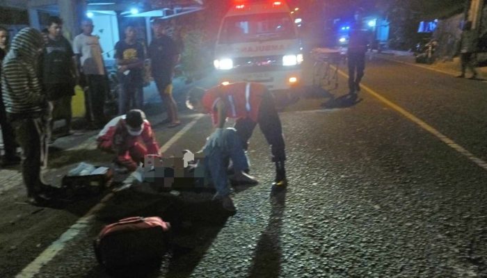 Diduga Hilang Konsentrasi, Pemotor Meninggal setelah Hantam Pembatas Jalan di Tikungan Duwuran
