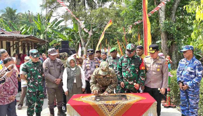 TMMD Jatiayu Tuntas, Pemkab Gunungkidul Apresiasi Peran TNI Bangun Desa